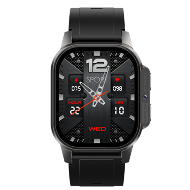 Sleep Tracking 4G Smart Watch Heart Rate Monitor Watch Global Network Bands Supported