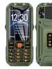 4 SIM Card 2G Cell Phone Flashlight FM Radio Q9 3.5 Inch Long Lasting