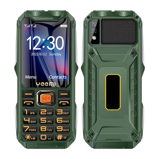 YEEMI Q8 2G Feature Phone 9 SOS Numbers Cell Phone For Elderly Waterproof
