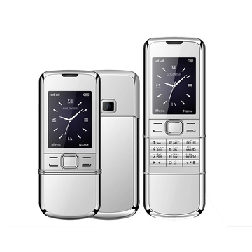 New Classic 8800 2G GSM Dual SIM Bluetooth Slider Mobile Phone 2.4inches Screen