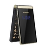 YEEMI M2-C 2G Feature Phone GSM MTK 2.8'' Dual Screen MP4 Player Flip Phones For Seniors