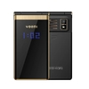 YEEMI M2-C 2G Feature Phone GSM MTK 2.8'' Dual Screen MP4 Player Flip Phones For Seniors