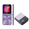 Elderly F265 2.55'' 4 SIM Cards Flip Button Phone 1400mAh Camera Bluetooth FM Radio 2G