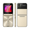 UNIWA F265 Flip Phones For Seniors 2.55'' TFT Display Multi Language