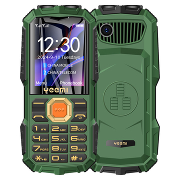 YEEMI Q7 2G Feature Phone with 1.77inch Screen Dual SIM 8W Camera 2400mAh Battery