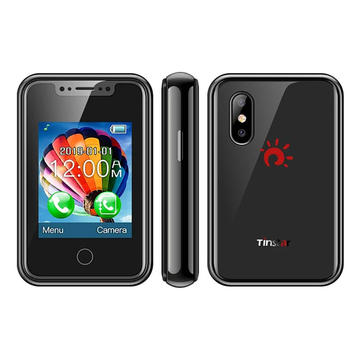 8XR Mini Mobile Phone 2G GSM 1.77'' Touch Display Wireless Dialer SMS Multimedia 350mAh
