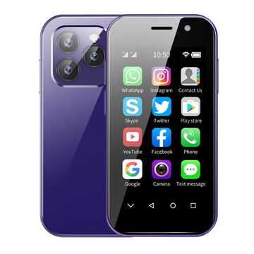XS14 Pro 4G Mini Smartphone 3+32GB Dual SIM Face Recognition Mini Android Cell Phone