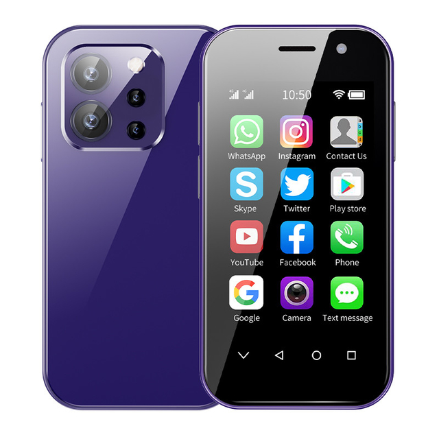 XS15 PRO EU Version 4G Mini Smartphone 4G 3.0 Inch 2000mAh Mini Smart Android Phone