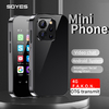 XS15 PRO EU Version 3.0'' Android 9.0 4G Small Mobile Phone Face ID Type C Dual SIM