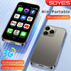 MTK6580M Quad Core 3G Mini Phone With 1000mAh Battery And 64GB TF Card Support