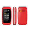 4G Flip Senior Friendly Smartphones Dual Screens Large Phonebook Mobile Phone For Elderly Person