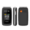 UNIWA V202T Black Old Person Smart Phone 1450mAh SOS Button High Strength