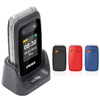 UNIWA V202T Black Old Person Smart Phone 1450mAh SOS Button High Strength