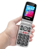 UNIWA V202T Black Old Person Smart Phone 1450mAh SOS Button High Strength