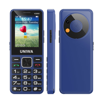 2.4 Inch IPS Display Screen Mobile Phone For Elderly 1700mAh Battery Old Person Mobile Phone