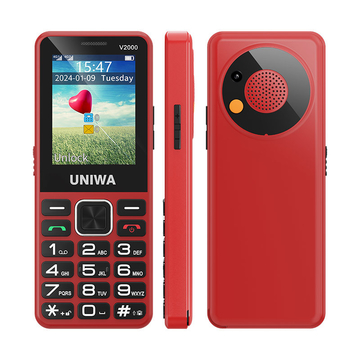 Elderly 4G Senior Phone With 2.4 Inch IPS Display Screen And Multi Language Support