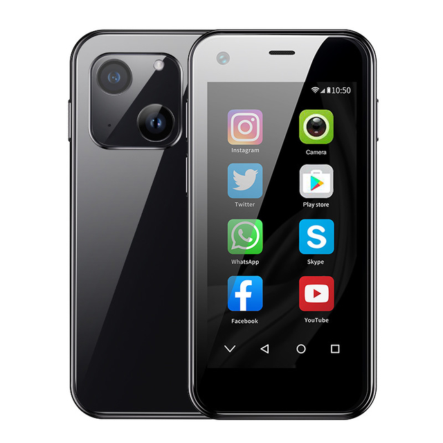 XS13 PRO Mini 3G Smart Phone with 1+8GB Android 9.0 2.5 inch Screen Type-c Dual Card