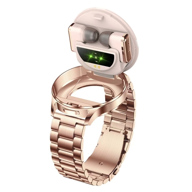 Fashionable Smart Watch With TWS Earbuds High Efficiency Information Notifcation