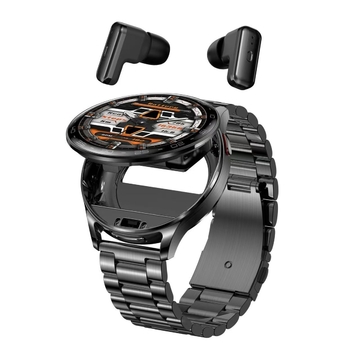 TWS Smartwatch 2 In 1 Earphone Lightweight Long Lasting High Precision