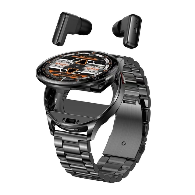 TWS Smartwatch 2 In 1 Earphone Lightweight Long Lasting High Precision