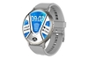 Circle Shape AMOLED Display Smart Watch Heart Rate Sensor And Customizable Theme DM90