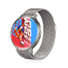 1.73'' AMOLED HD Display Round Shape Smart Watch Consumption Heart Rate Sensor DM90