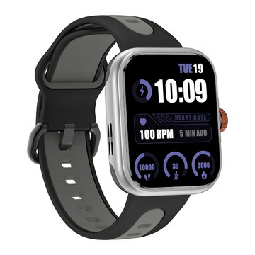 Built In GPS Smart Watch 1.78'' AMOLED HD Display Bluetooth Call Silver