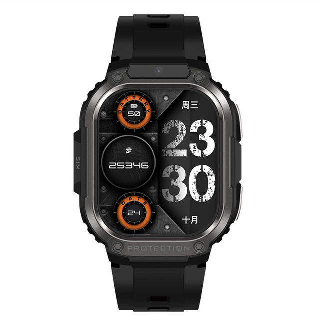 DM63 Voice Assistants 4G LTE Smart Watch 2.13'' HD Screen Activity Monitoring