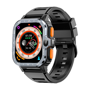 Bluetooth 4.2 2.03&quot;HD 4G Smart Watch Square Android Watch 4+64GB WIFI Square Android Watch