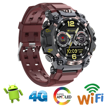 4G Android 8.1 HD Dual Camera Quad Core Smart Watch Global WIFI IP68 For Teenagers