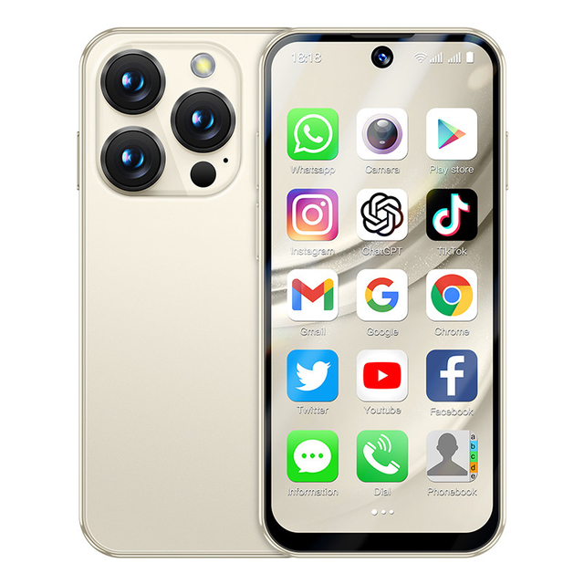 4G Mini Smartphone XS19 Pro 3.88'' MT6762 Dual SIM 5MP Camera  WIFI FM Bluetooth Type-C Fingerprint Android