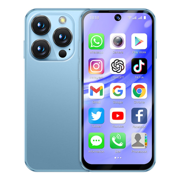 4G 3.88''MT6762 Dual SIM 5MP Camera  WIFI FM Bluetooth Type-C Fingerprint Android Mini Smartphone