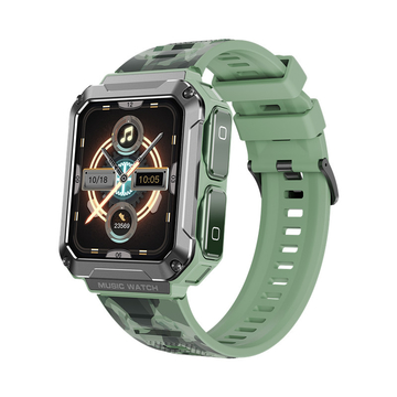Long Battery Life TWS Smart Watch with Wireless Earbud and Local Music Smart Bracelet and Advanced Features