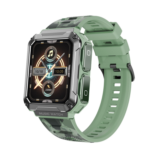 Long Battery Life TWS Smart Watch with Wireless Earbud and Local Music Smart Bracelet and Advanced Features