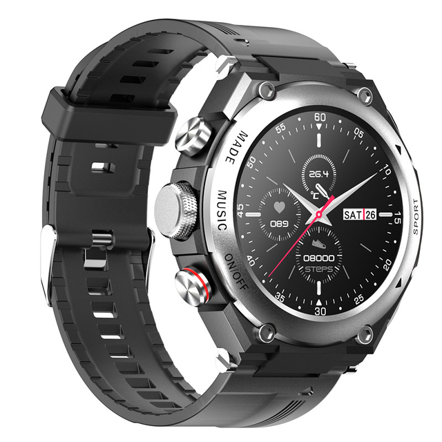 Wireless Earbuds and Local Music Smart Bracelet with TWS Smart Watch  IPS Screen