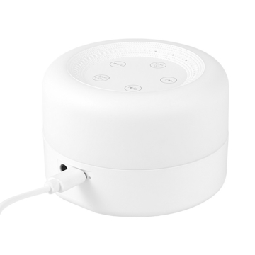 White Noise Machine with Night Light Baby Adult Sleep Soother Portable Touch USB