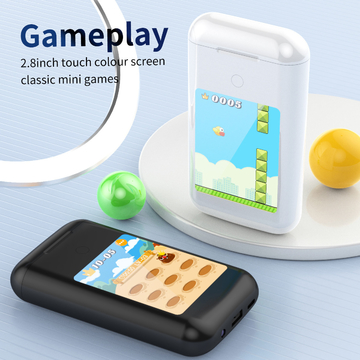 Wireless Bluetooth Earphones with Performance and Full Screen Touch for Calls and Music