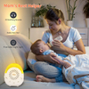 Child Lock White Noise Machine With Five Color Night Light 30 Soothing Sounds Timer Function