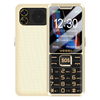 Unlock Sturdy Elderly Mobile Phone GSM 2G Dual card SOS Flashlight 2500mAh battery 2.4 inches