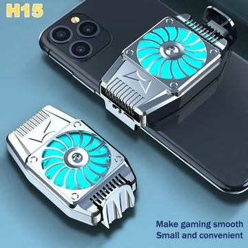 Retractable Buckle Design H15 Mobile Phone Cooler with Powerful Heat Dissipation