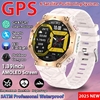 2025 ChatGPT AI assistant GPS Smart Watch 5ATM Waterproof Dual-band GNSS Compass Military Sport