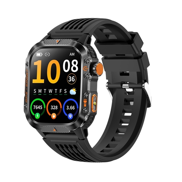 IPS Display GPS smartwatch Bluetooth Talk Altitude Barometer Compass LED Flashlight