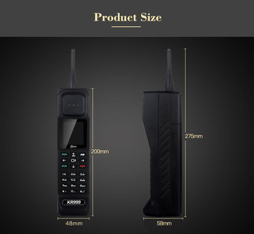 4G Cell Phone Dual Sim Loud Speaker FM radio Mp3 Big Bar Keyboard KR999 for Southeast Asia