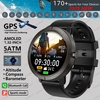 Built-in Dual-band GNSS 466*466 Compass Military Bluetooth Call Sport Smartwatch 1 Buttons and 5ATM Waterproof for Men
